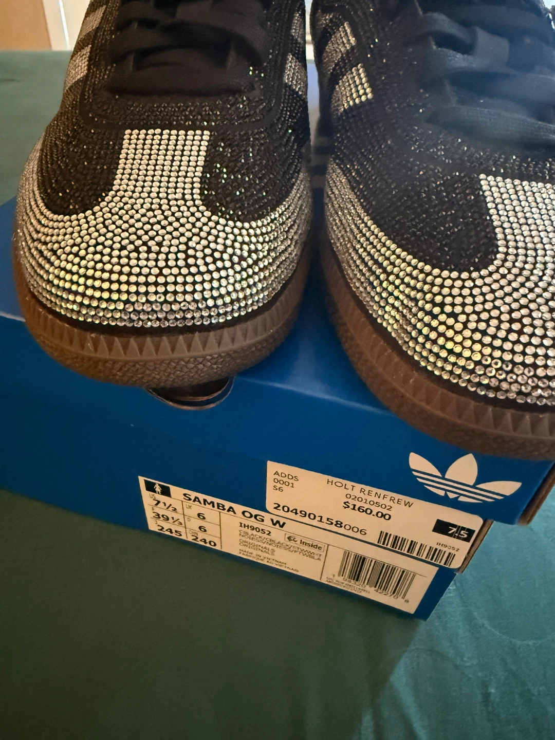 Adidas Samba OG Women Rhinestone Sneakers size (7.5) - photo 4