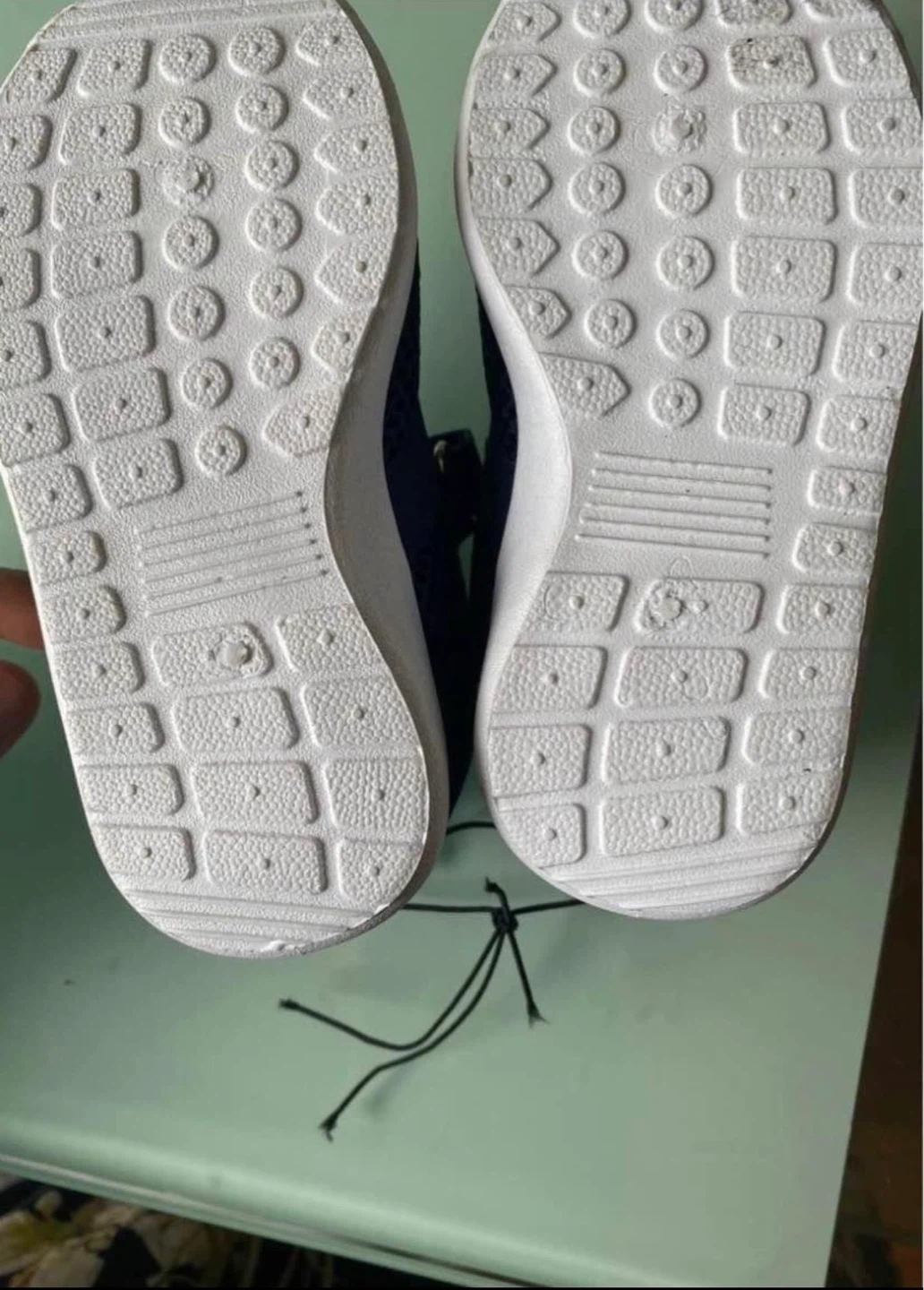 Kids Navy Sneakers toddler Size 6 - photo 3