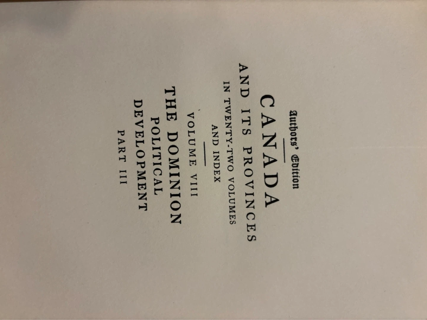 Authors Edition: Canada and Its Provinces - photo 5