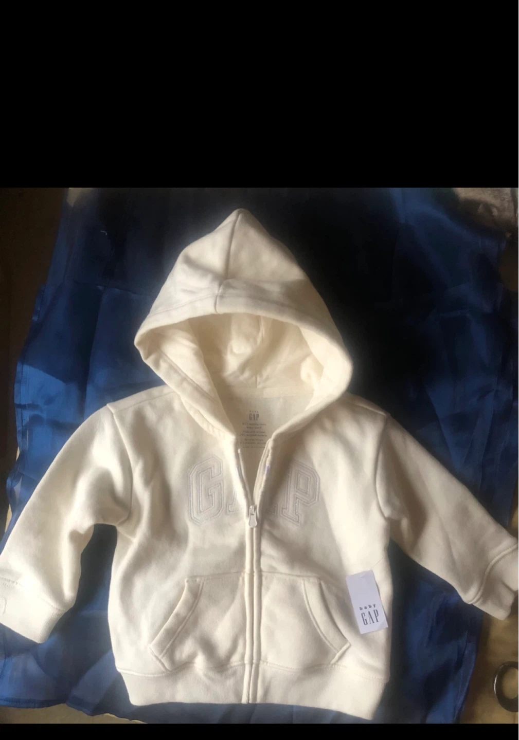 Baby Zip-Up Hoodie for 6 to 12 month