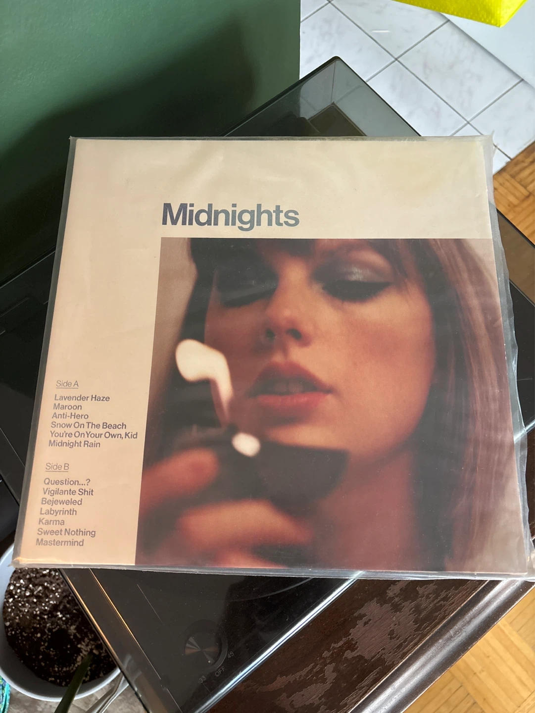 Taylor Swift Midnights Vinyl Record