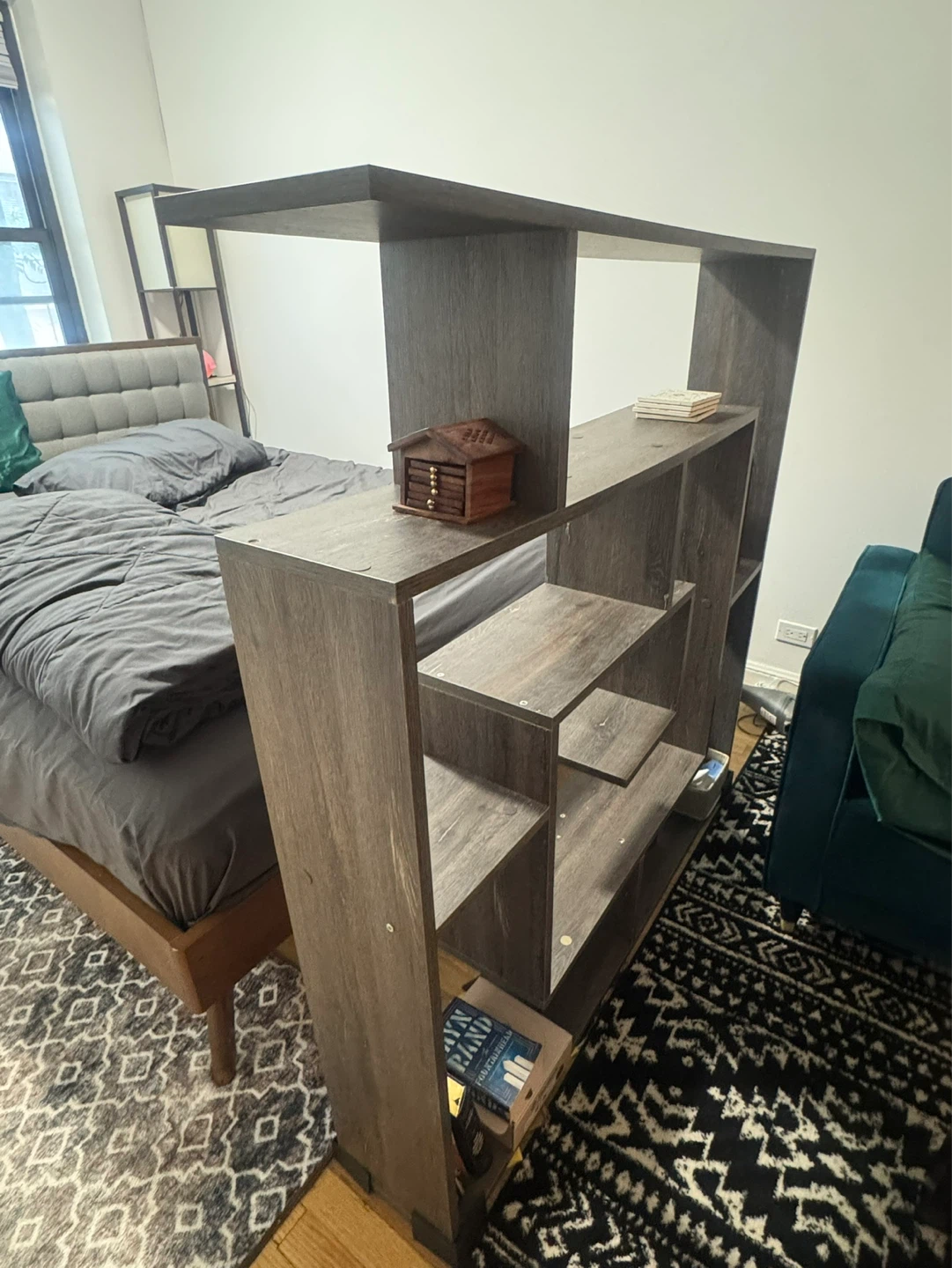 Geometric Bookcase/ Divider - photo 2