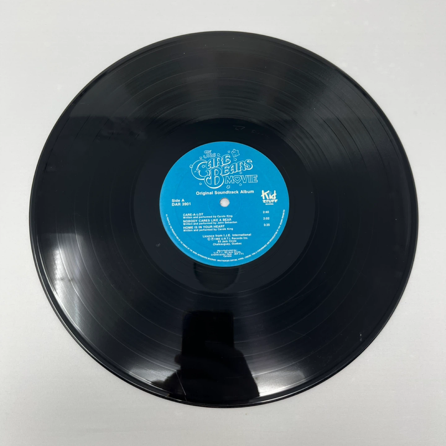 The Care Bears Movie Original Soundtrack Album Vinyl Record - photo 4