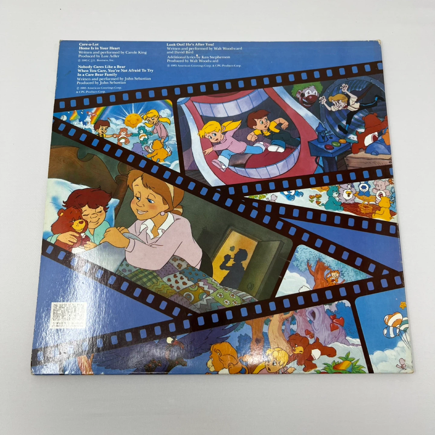 The Care Bears Movie Original Soundtrack Album Vinyl Record - photo 3
