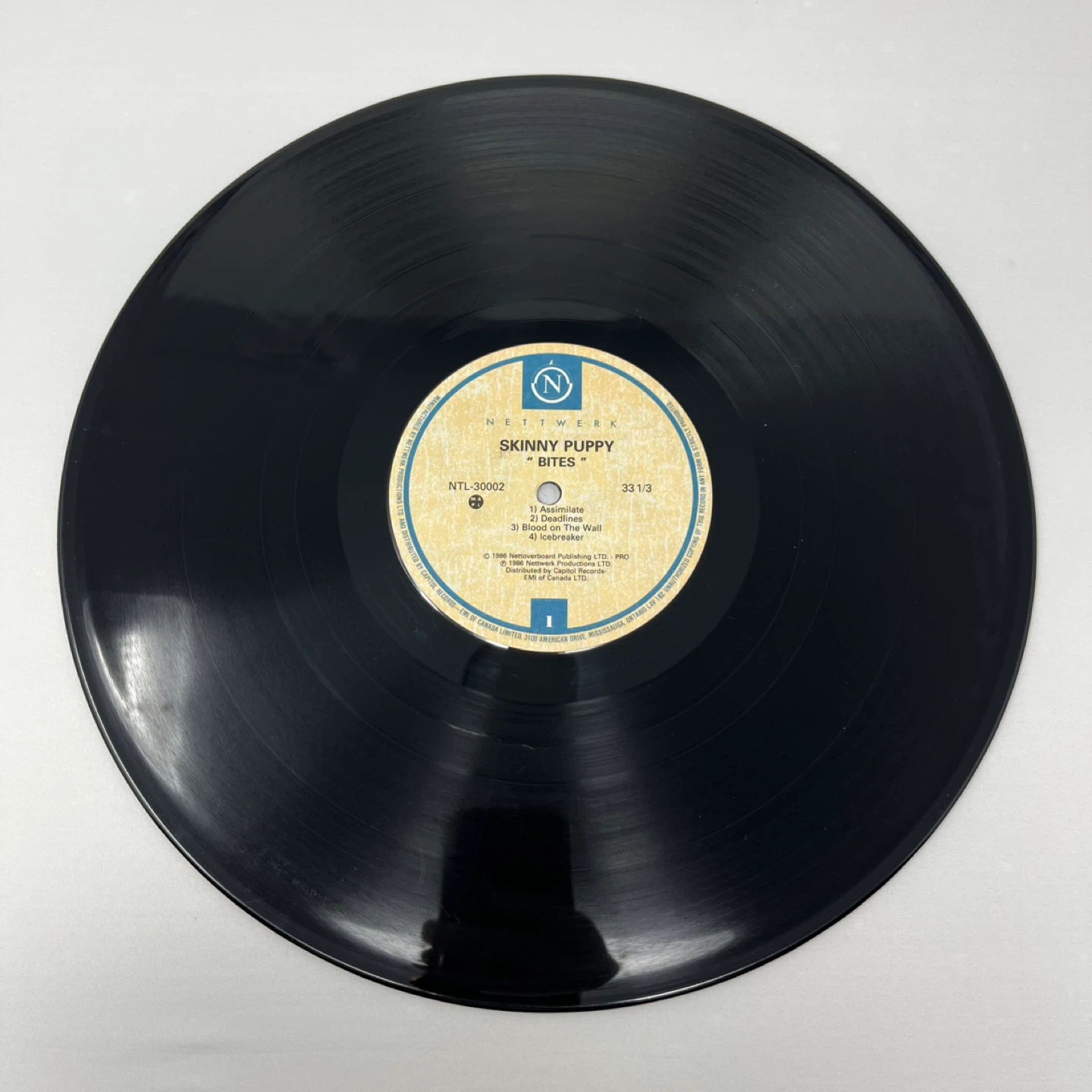 Skinny Puppy Bites Vinyl Record - photo 3