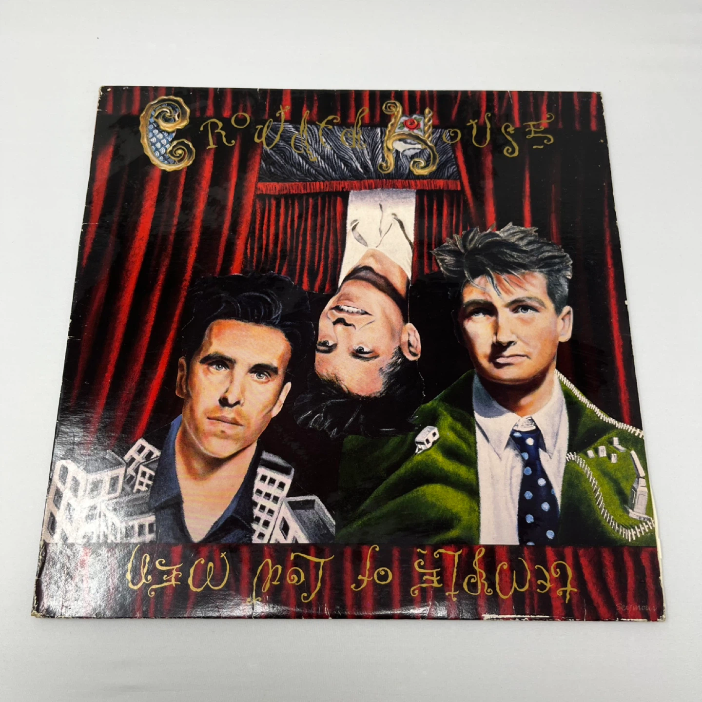 Crowded House Temple of Low Men Vinyl Record