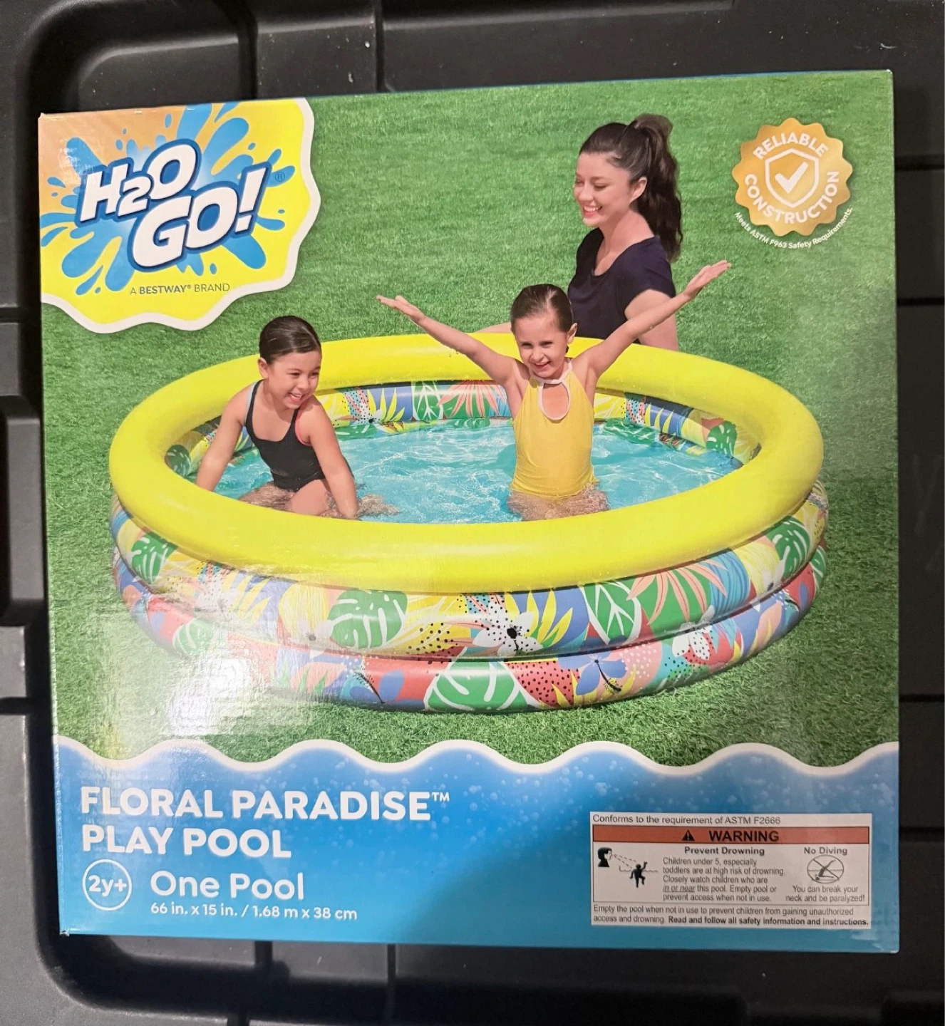 H2O GO! Floral Paradise Play Pool