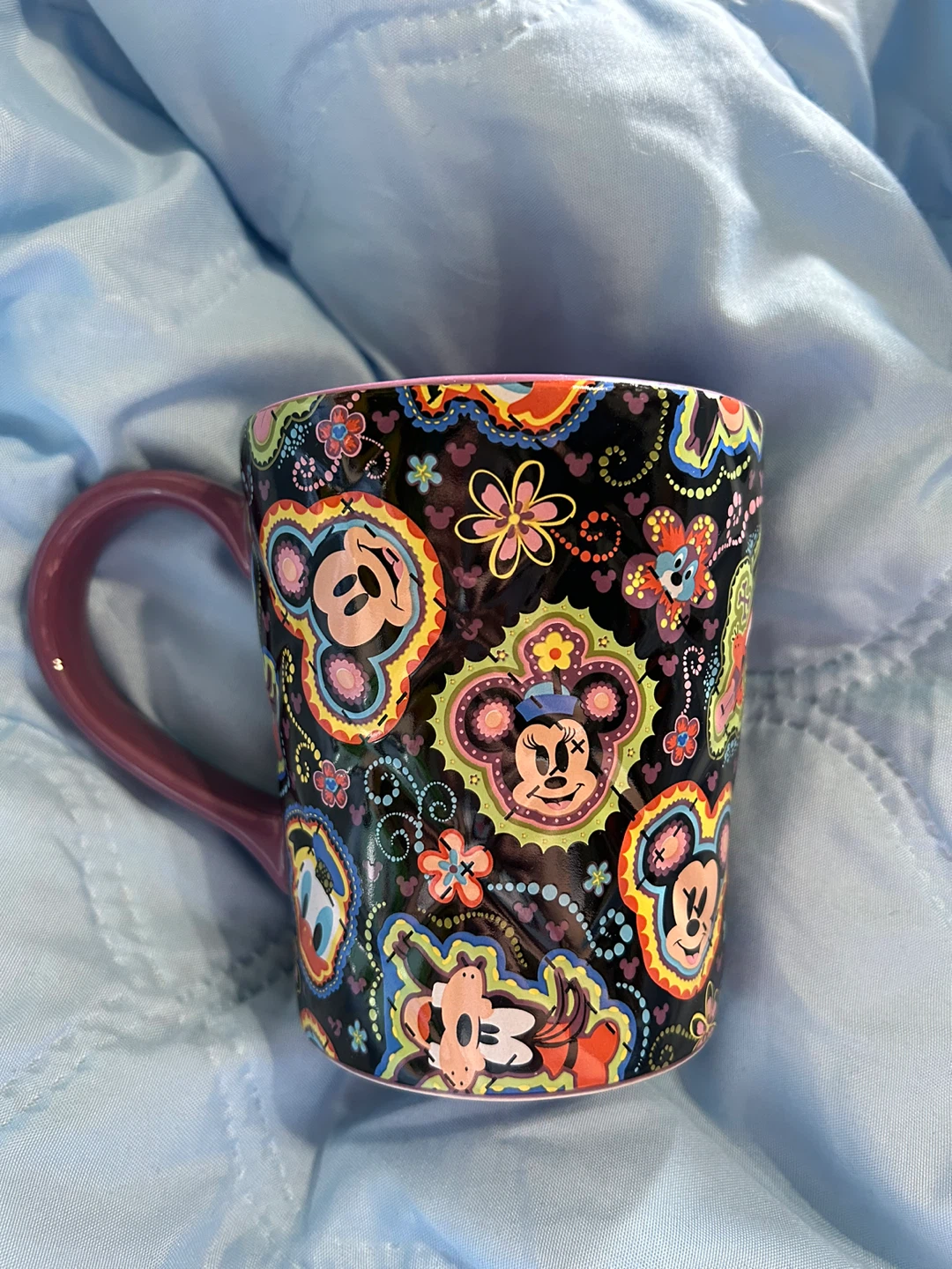 Disneyland Mickey quilted mug