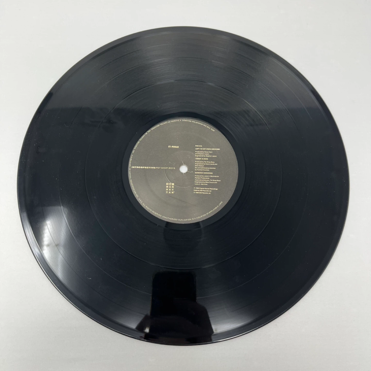 Pet Shop Boys Introspective Vinyl LP - photo 5
