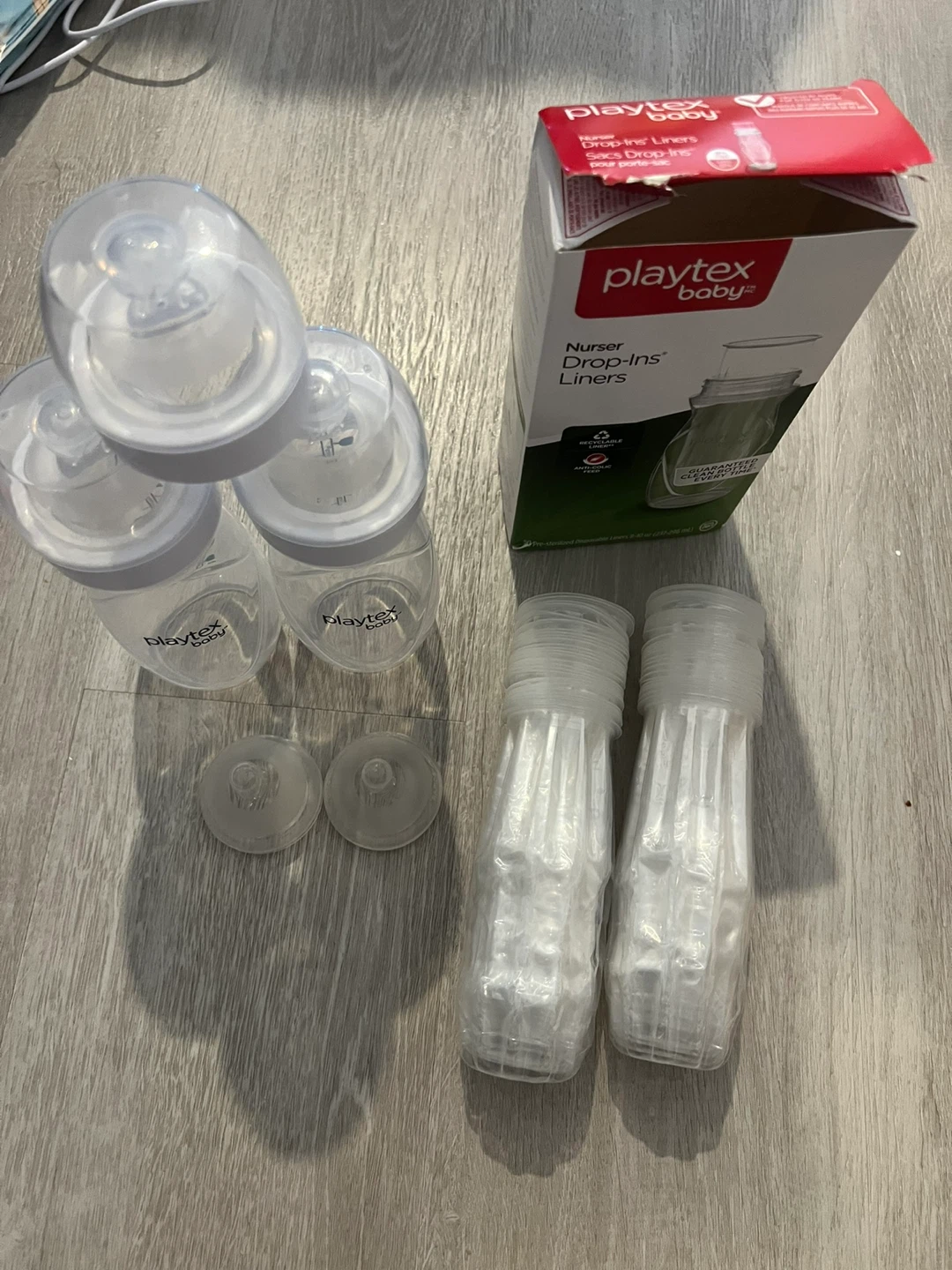 Playtex Baby Nurser Drop-Ins Bottles and Nipples - photo 2
