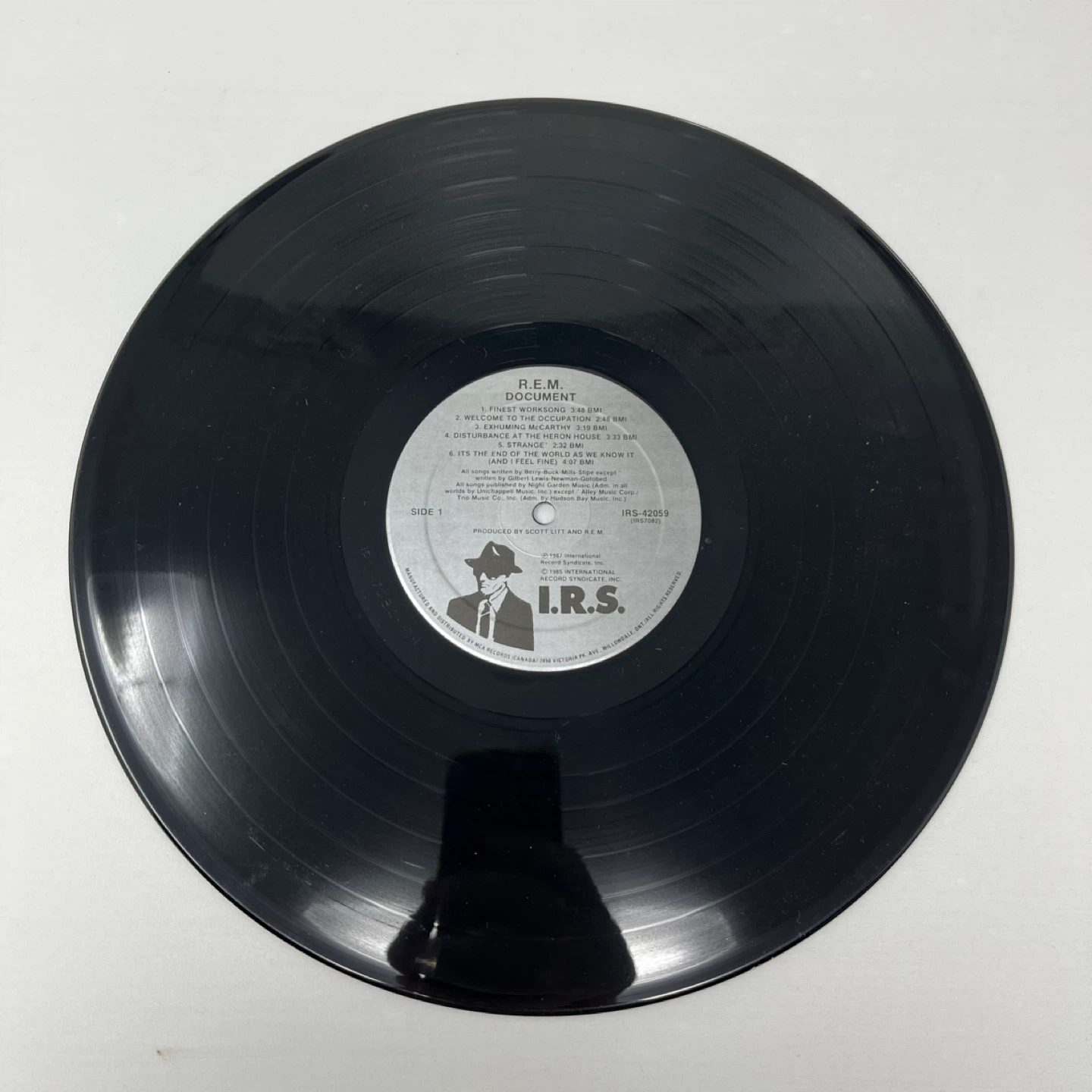 R.E.M. Document No. 5 Vinyl Record - photo 5