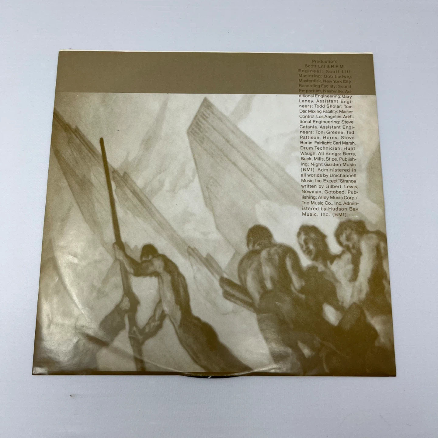 R.E.M. Document No. 5 Vinyl Record - photo 4
