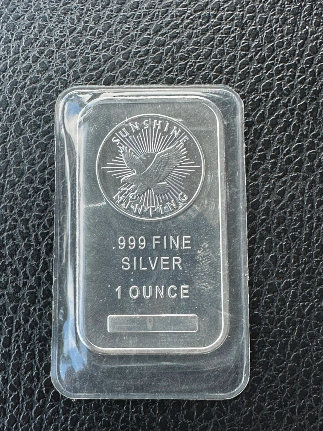Sunshine Minting .999 Fine Silver 1 Ounce Bar