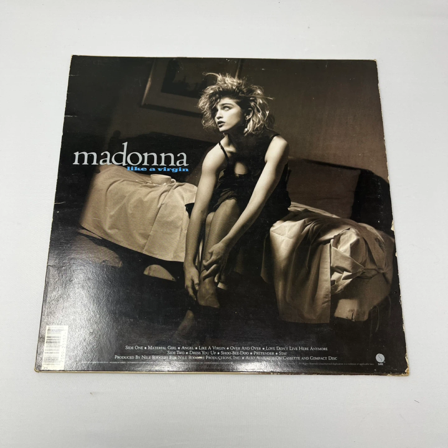 Madonna Like a Virgin Vinyl Record - photo 2