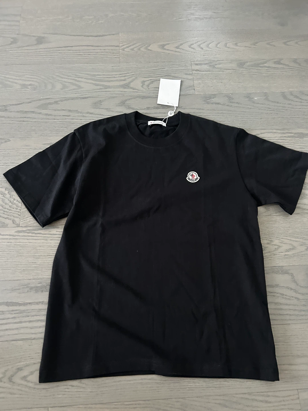 Moncler Black T-Shirt