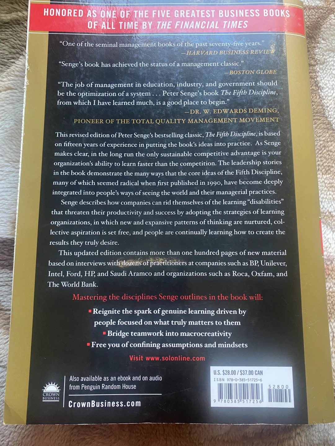 The Fifth Discipline:Learning Organization by Peter M. Senge - photo 2
