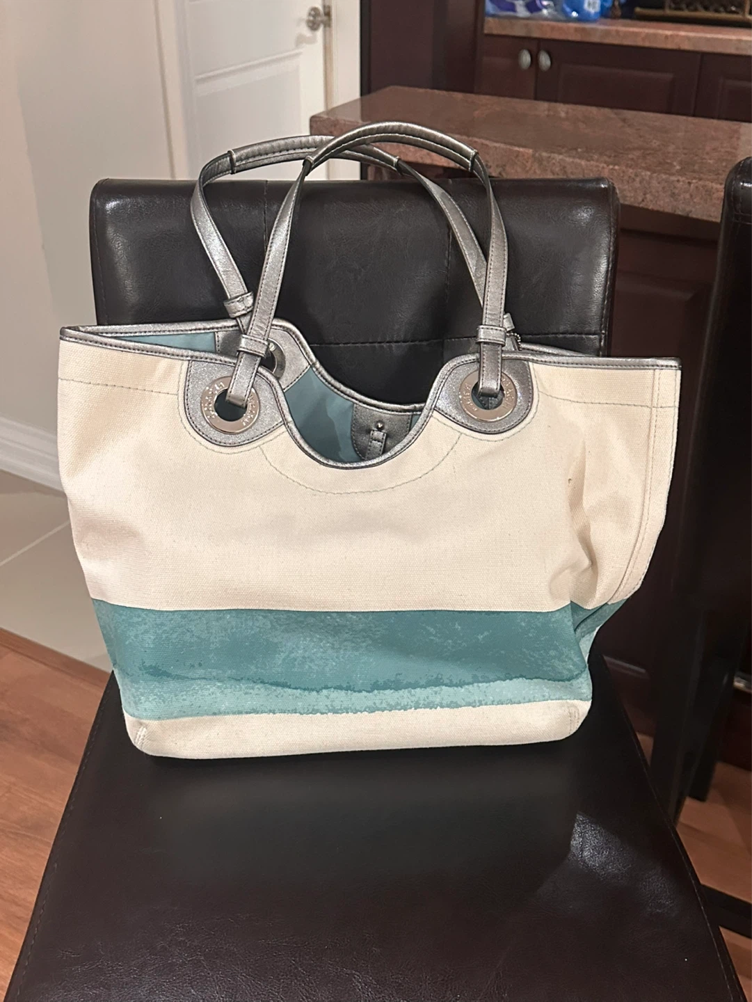 Coach Canvas Tote Bag - photo 2
