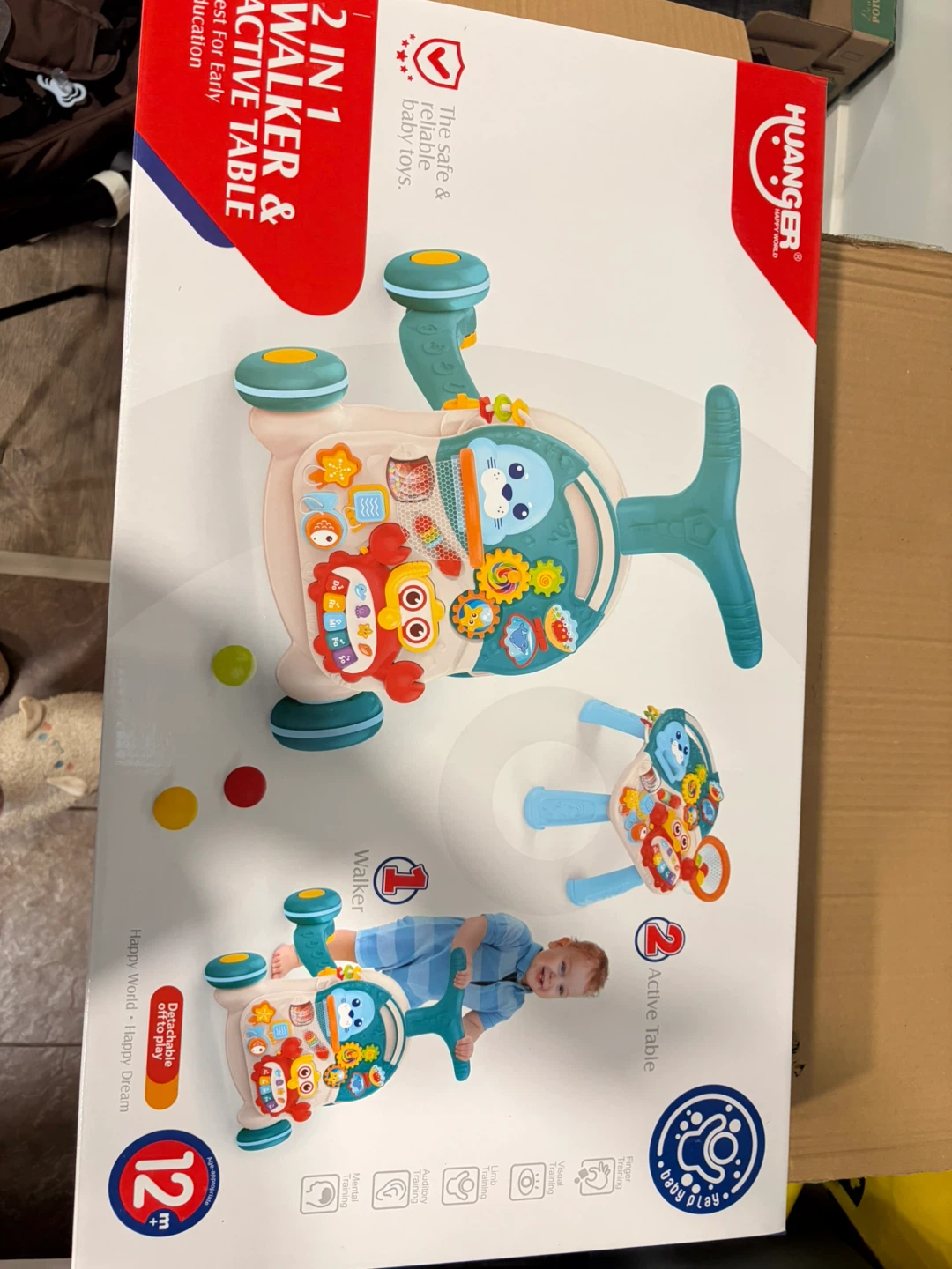 HUANGER 2-in-1 Walker & Active Table - photo 2