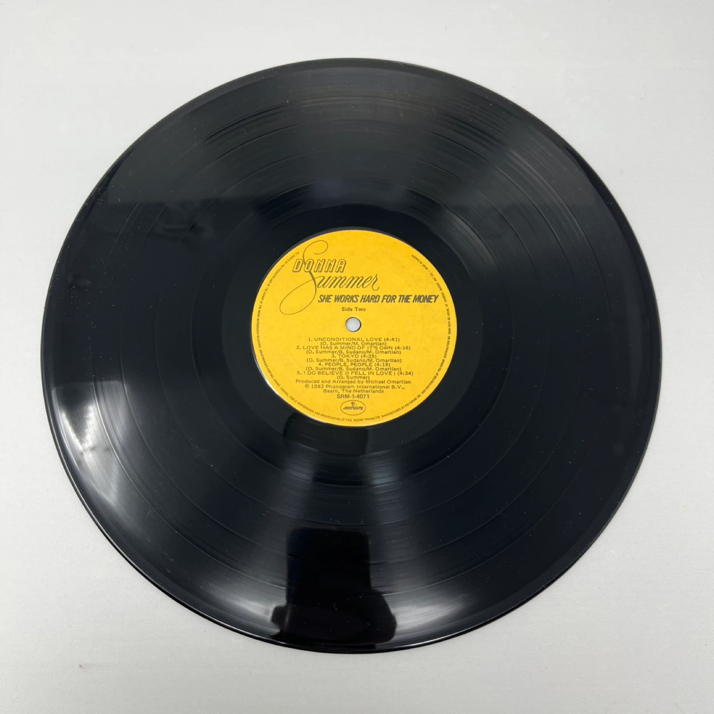 Donna Summer She Works Hard For The Money Vinyl Record - photo 5