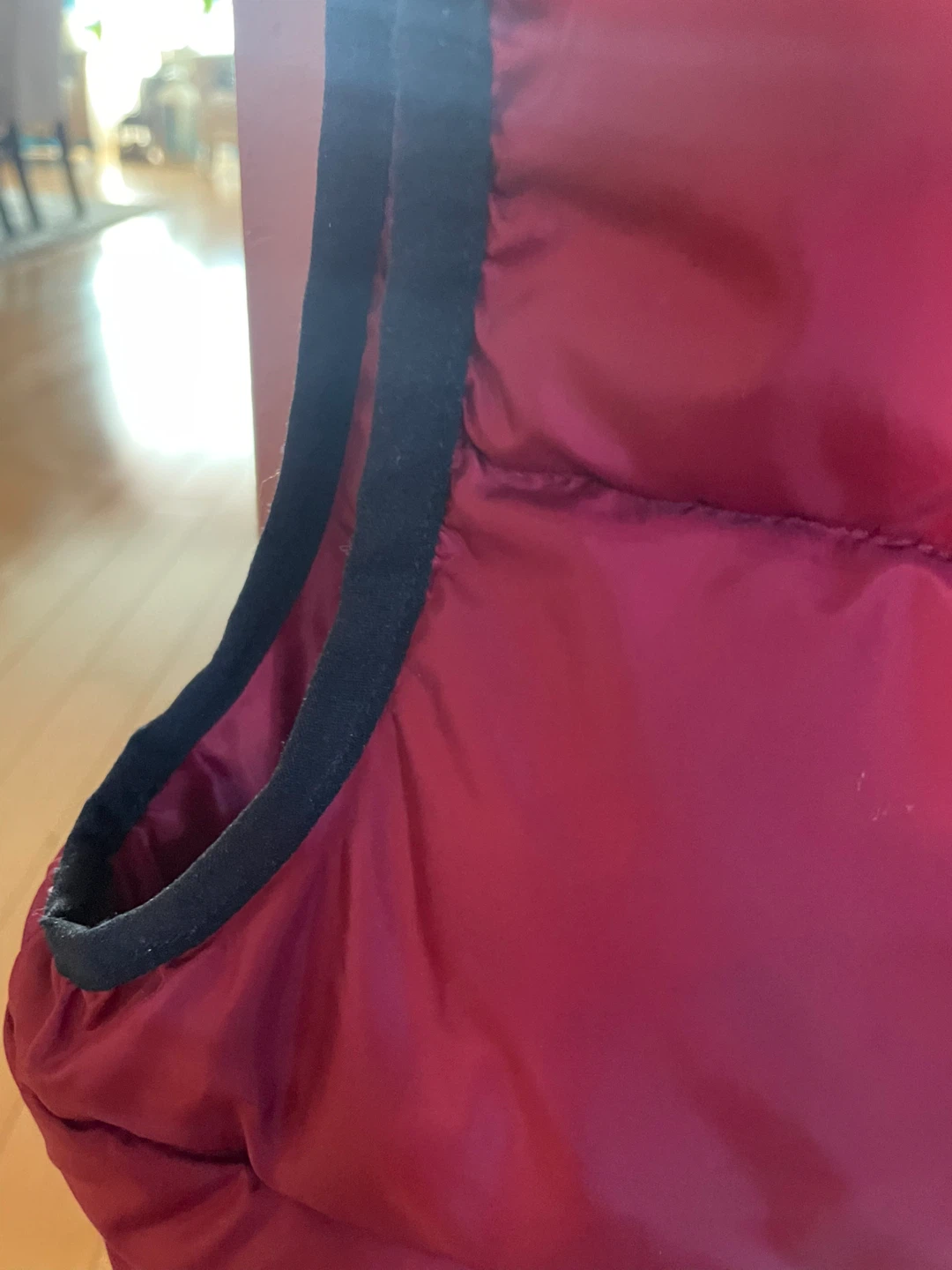Reebok Puffer Vest - Burgundy - photo 3