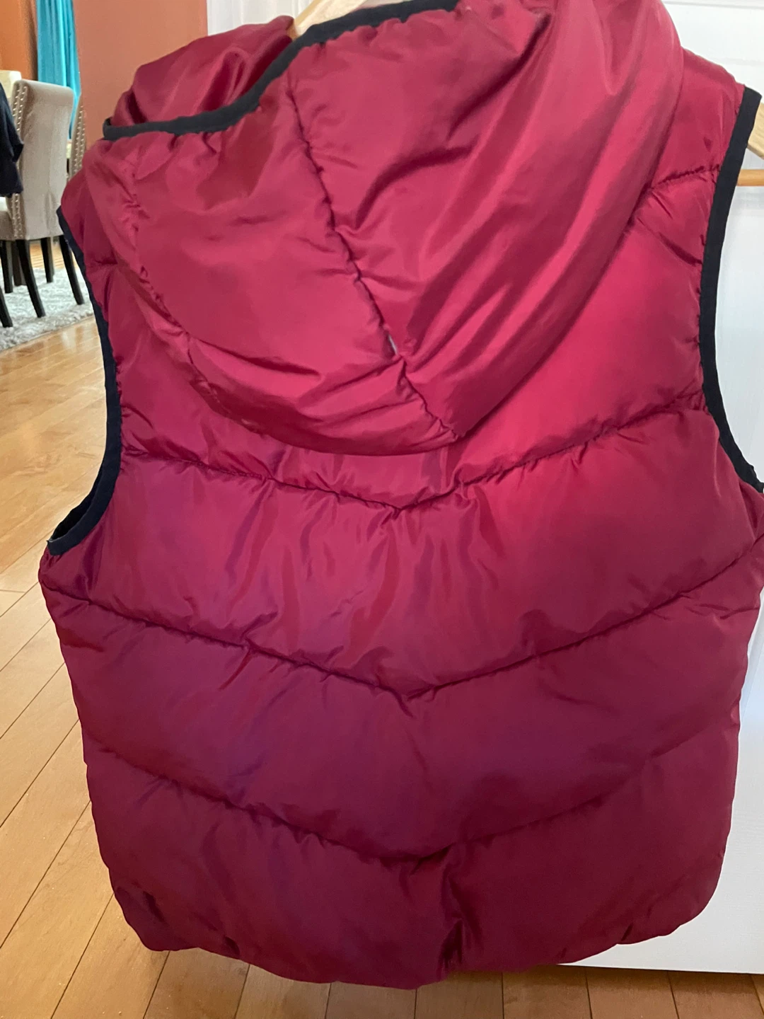 Reebok Puffer Vest - Burgundy - photo 4