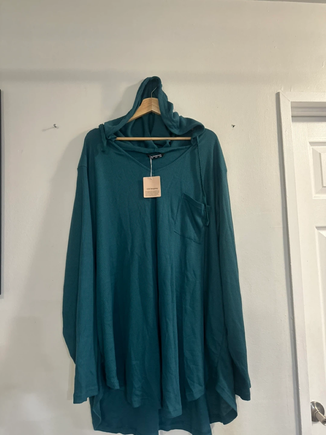 Bloom Chic Hooded Long Sleeve Shirt - photo 3