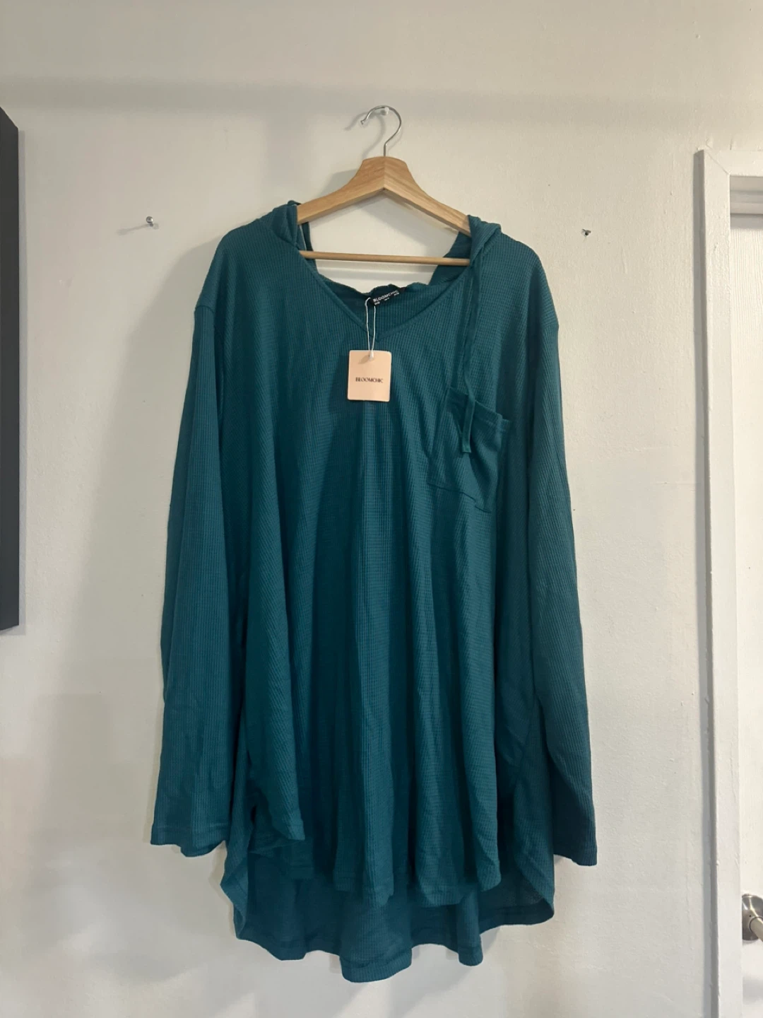 Bloom Chic Hooded Long Sleeve Shirt - photo 2
