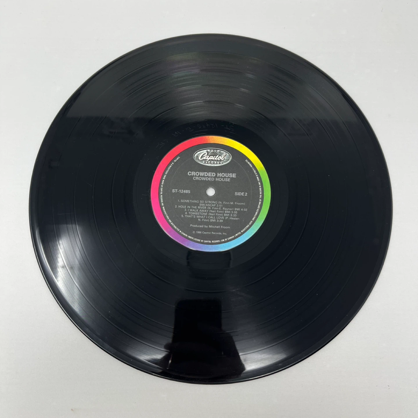 Crowded House Vinyl Record - photo 5
