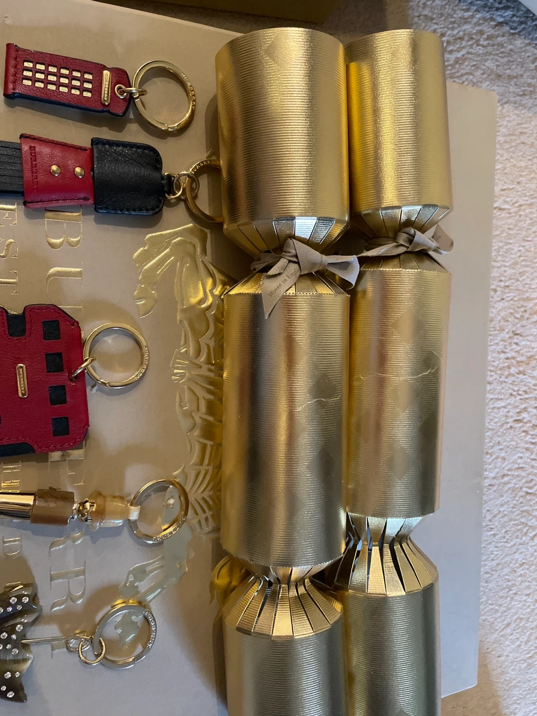 Burberry Keychains - Soldier, Bus, Umbrella & More