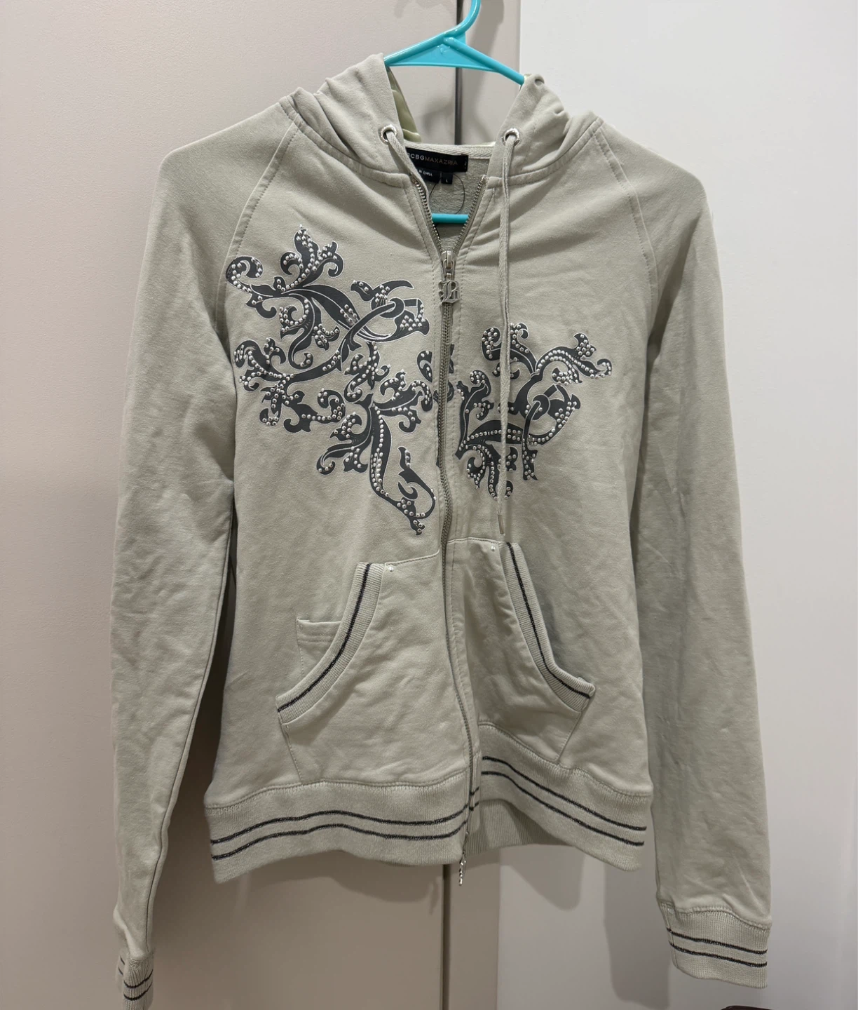BCBGMAXAZRIA Women's Hoodie Size L