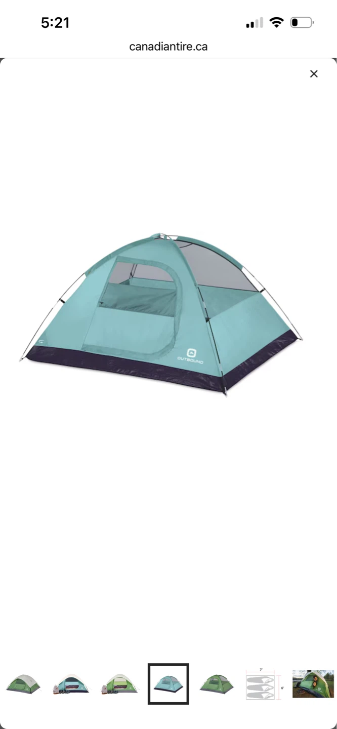 Outbound 3-Person Dome Tent - photo 2