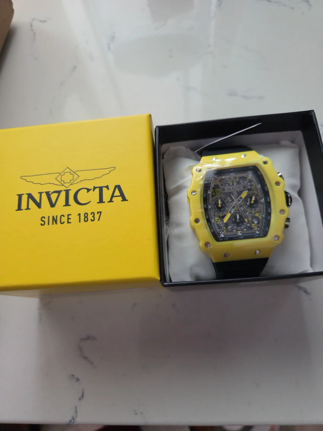 Invicta Yellow Chronograph Watch - photo 2