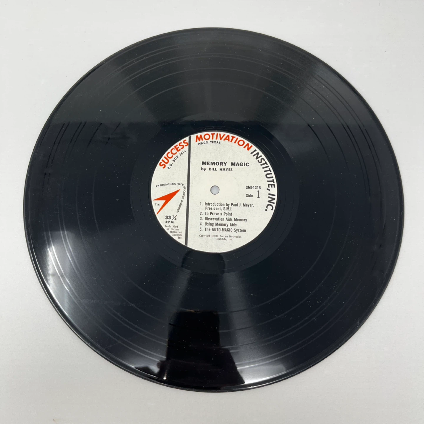 Memory Magic Vinyl Record by Bill Hayes - photo 3
