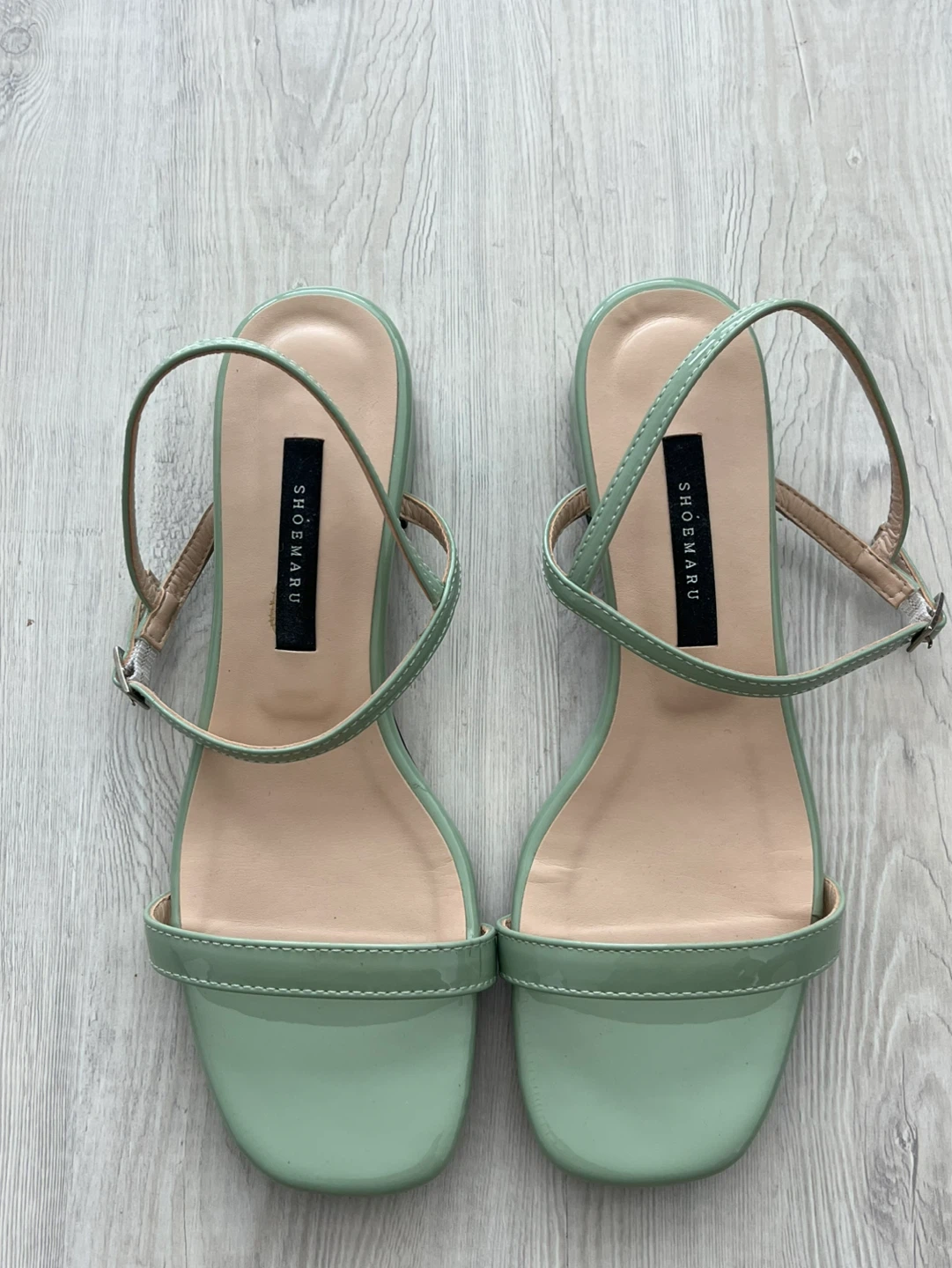 Lightly Worn Mint Sandals - Size 240mm