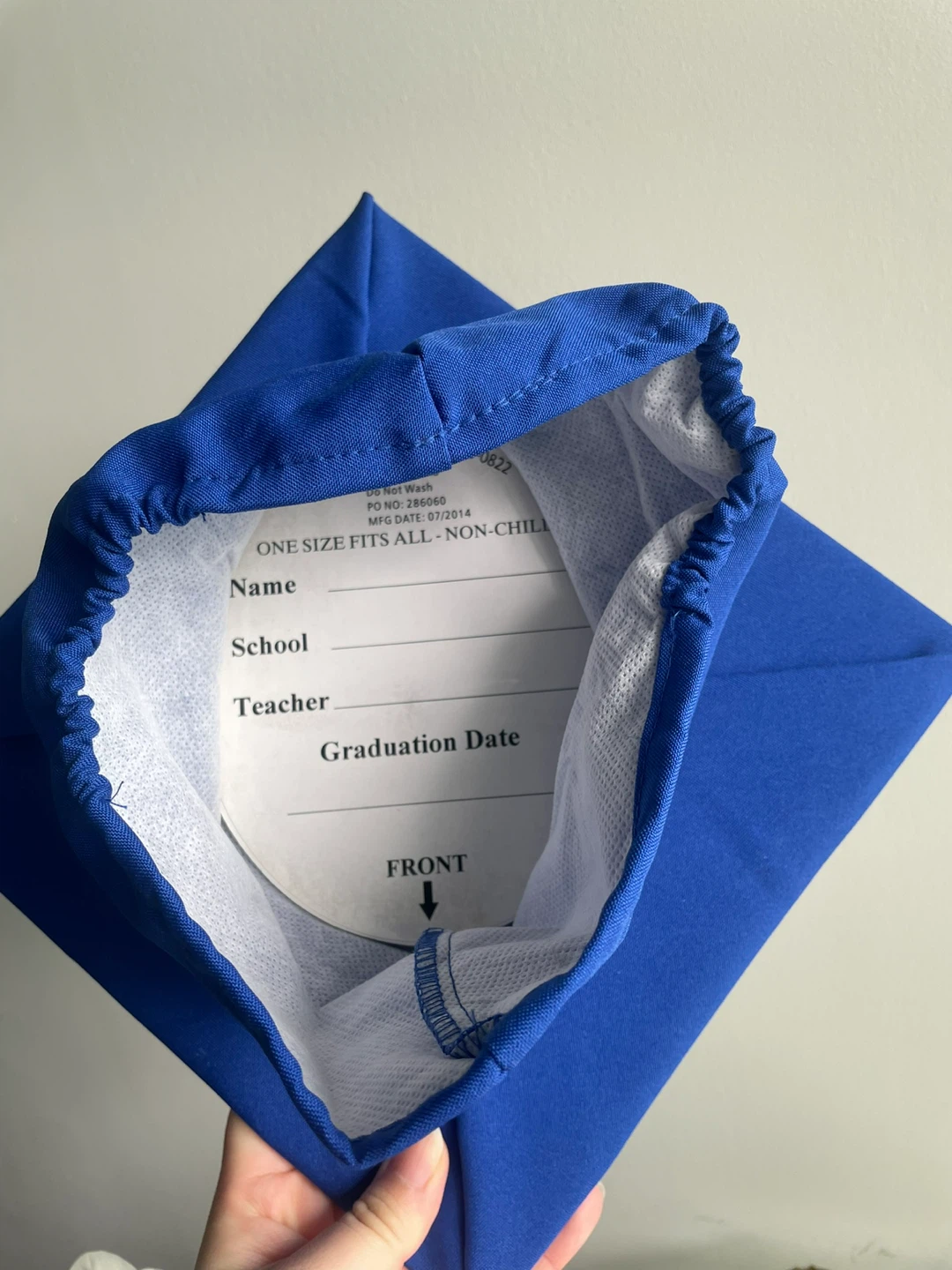 Blue Graduation Cap - photo 2