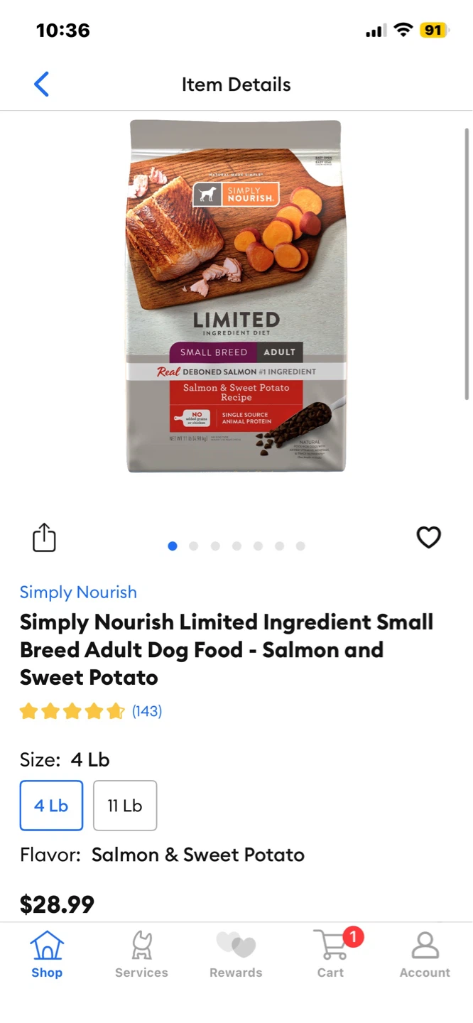 26.5lbs Assorted Dog Food Lot - photo 4