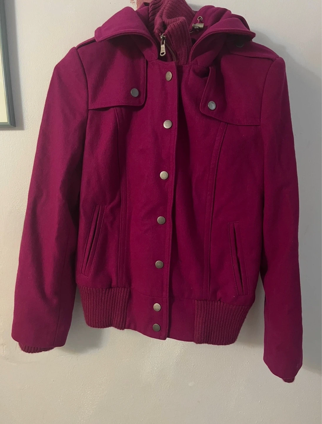 Like new wool coat! Retails $90 small