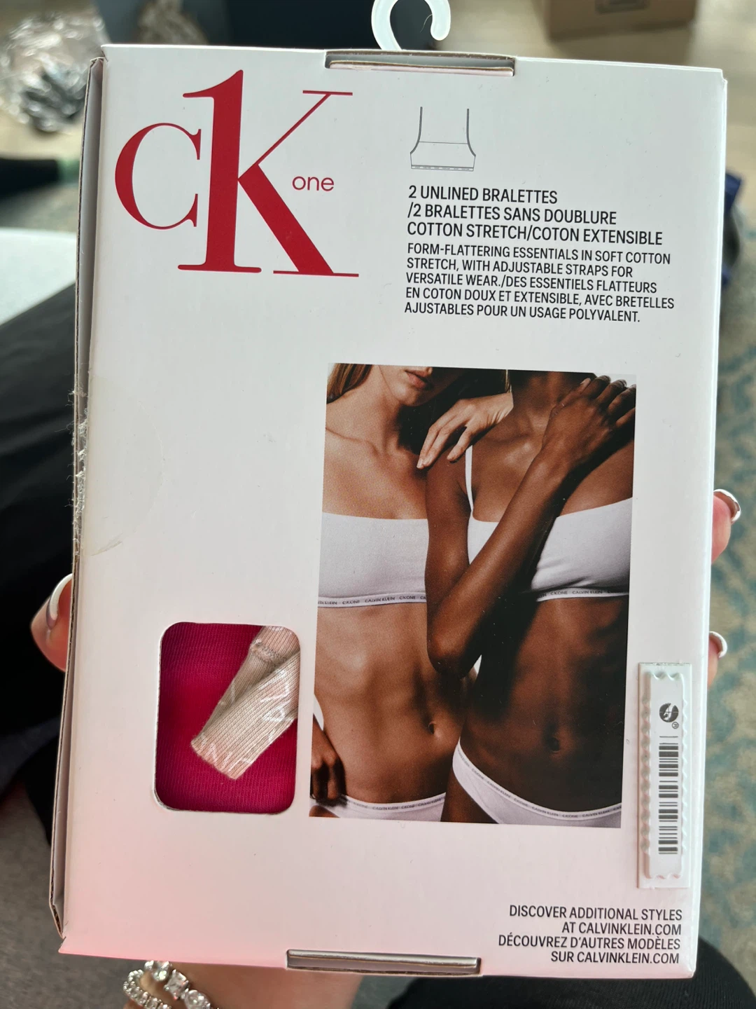 Calvin Klein Unlined Bralettes - Size M. Unused - photo 2