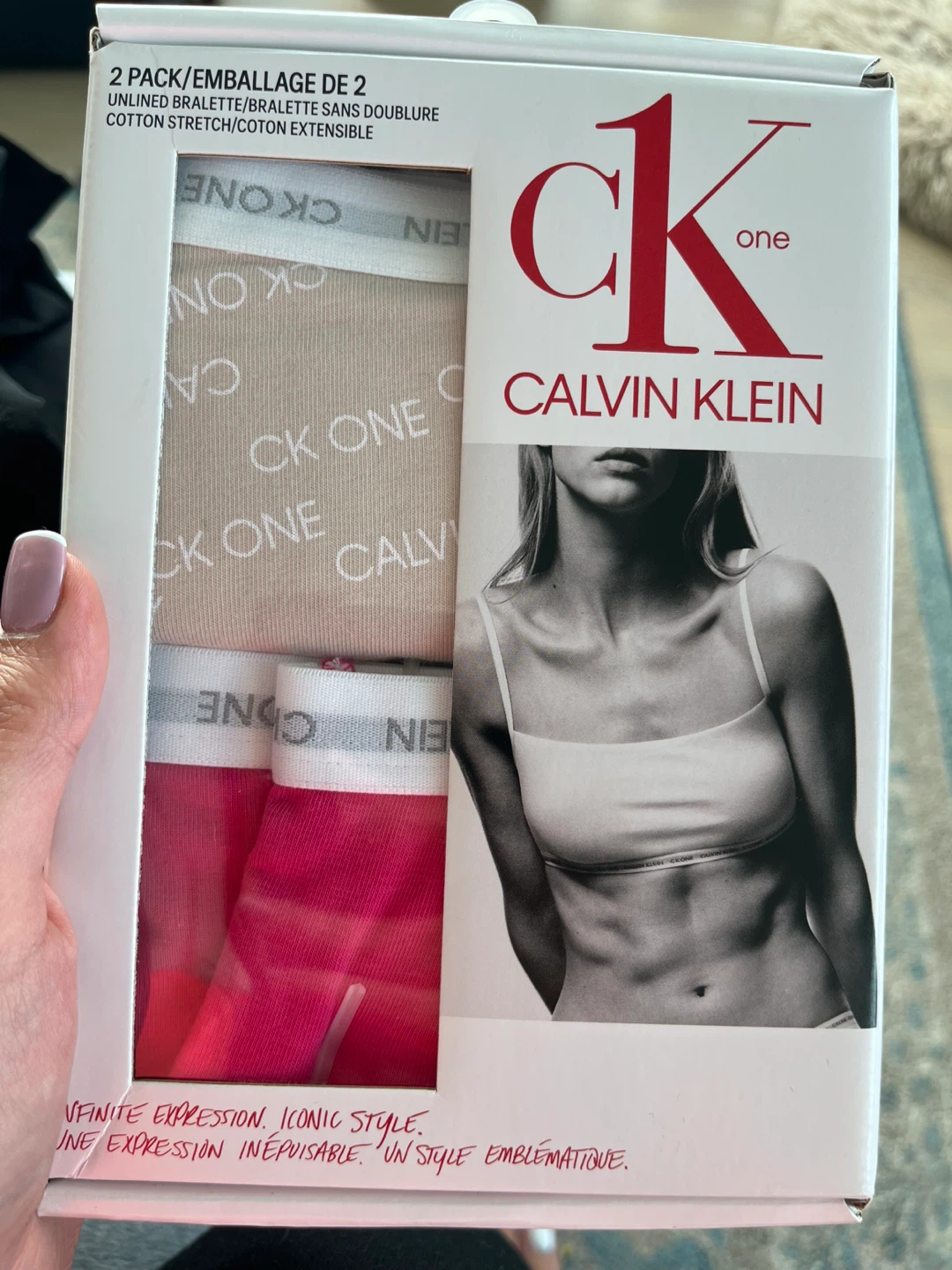 Calvin Klein Unlined Bralettes - Size M. Unused