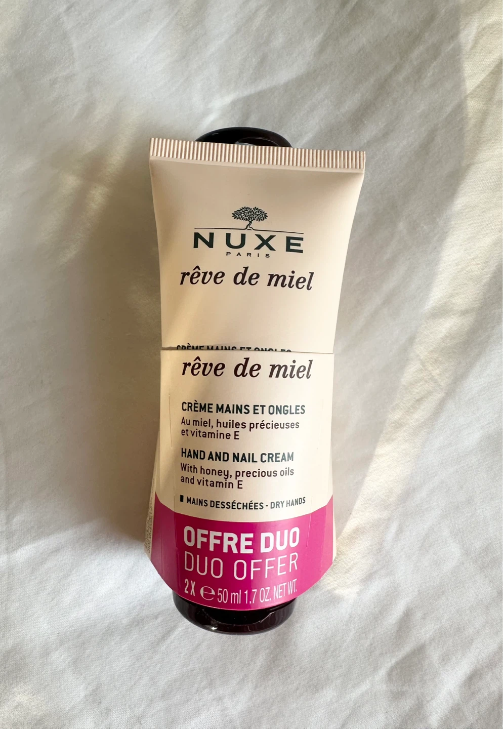 🆕 NUXE Hand and Nail Cream Duo 2x 50ml