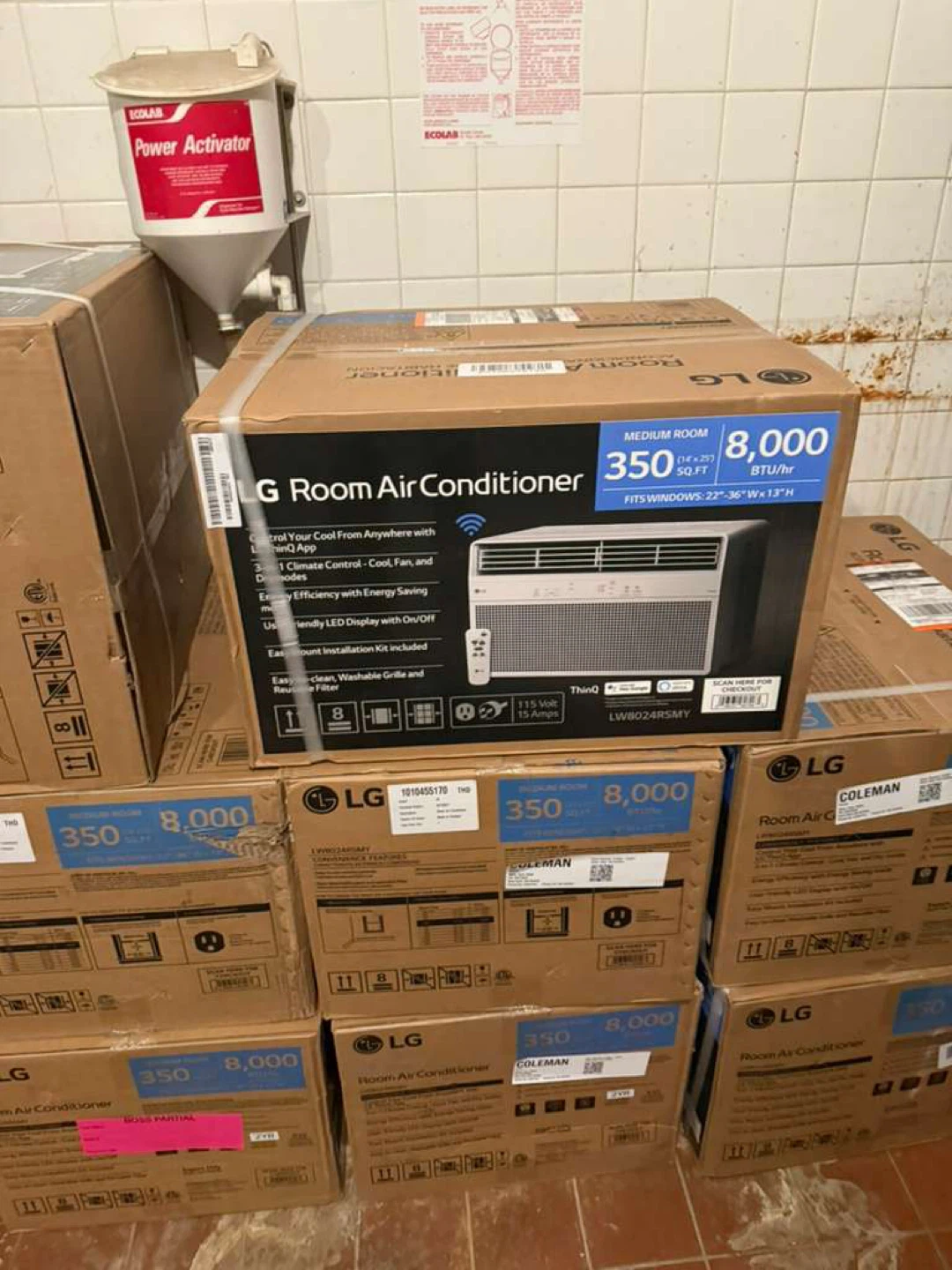 LG 8,000 BTU Room Air Conditioner