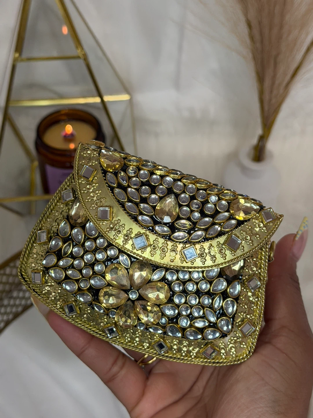 Embellished Clutch Bag - photo 4