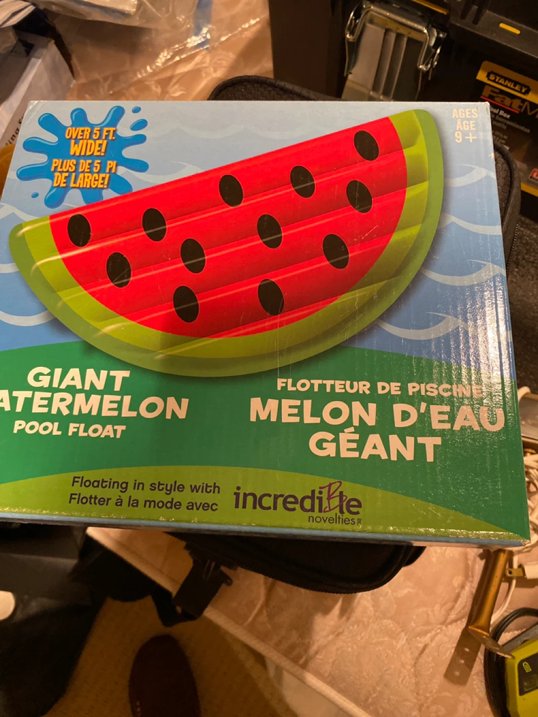 Incredible Novelties Giant Watermelon Pool Float