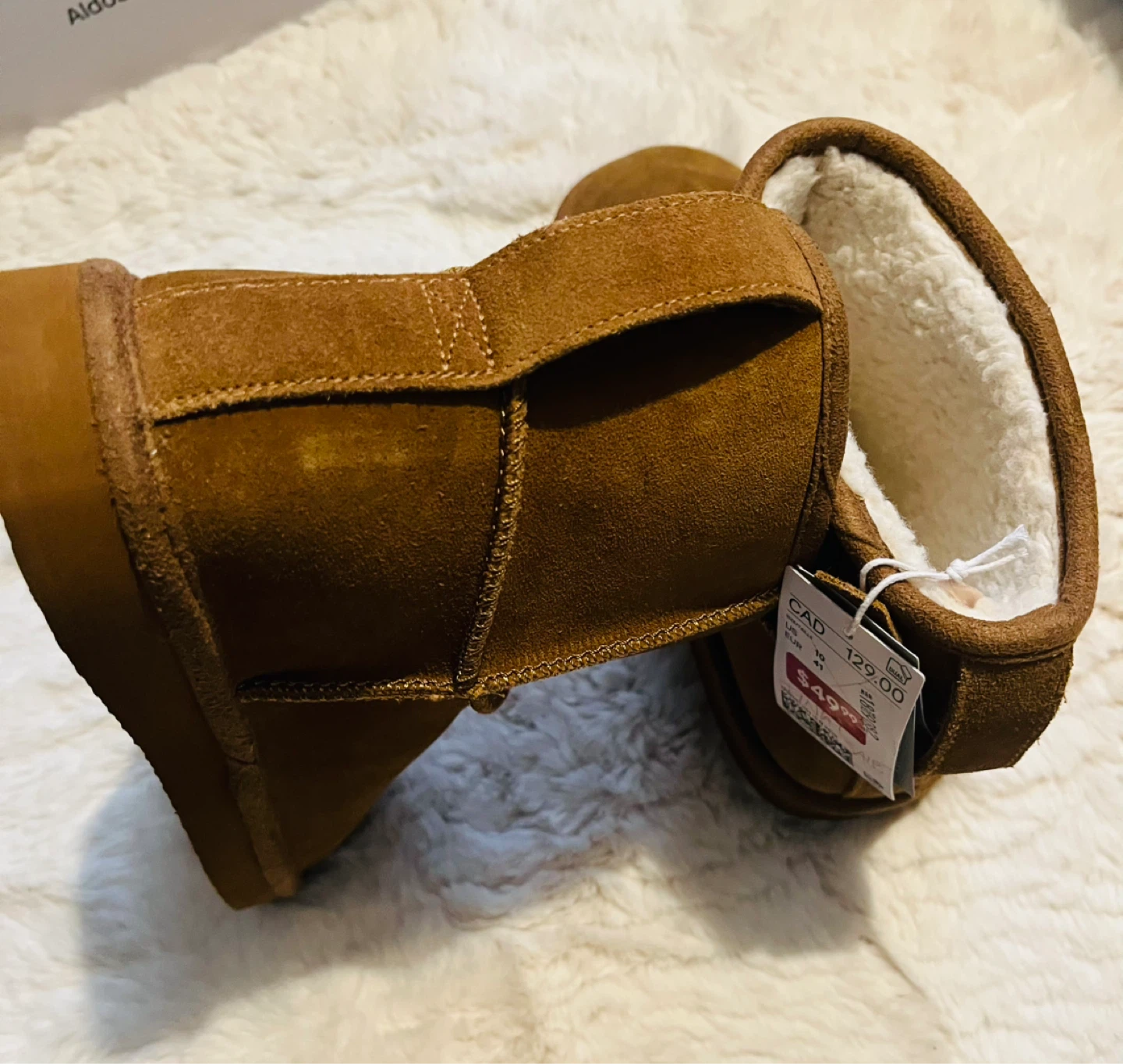 Slip in suede boots - photo 3