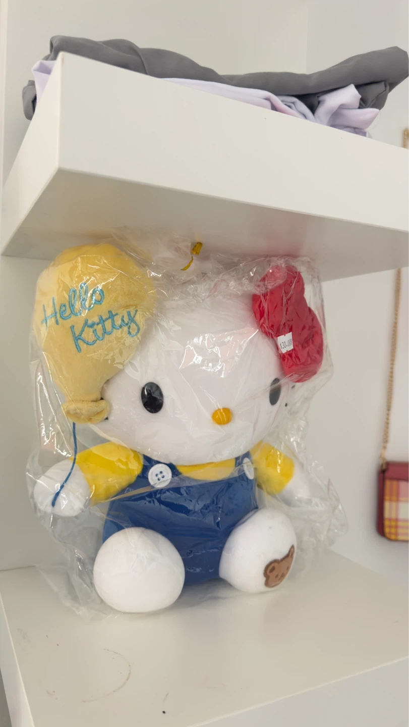 Hello Kitty Plush Toy with Balloon