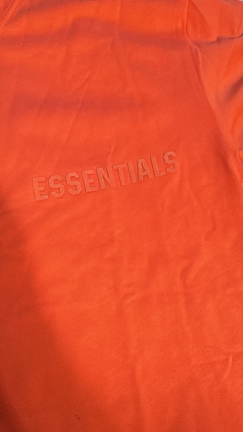 ESSENTIALS  Fear of God Orange T-Shirt Size S - photo 2