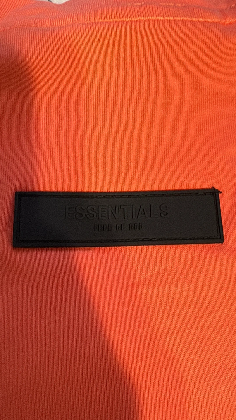 ESSENTIALS  Fear of God Orange T-Shirt Size S - photo 5