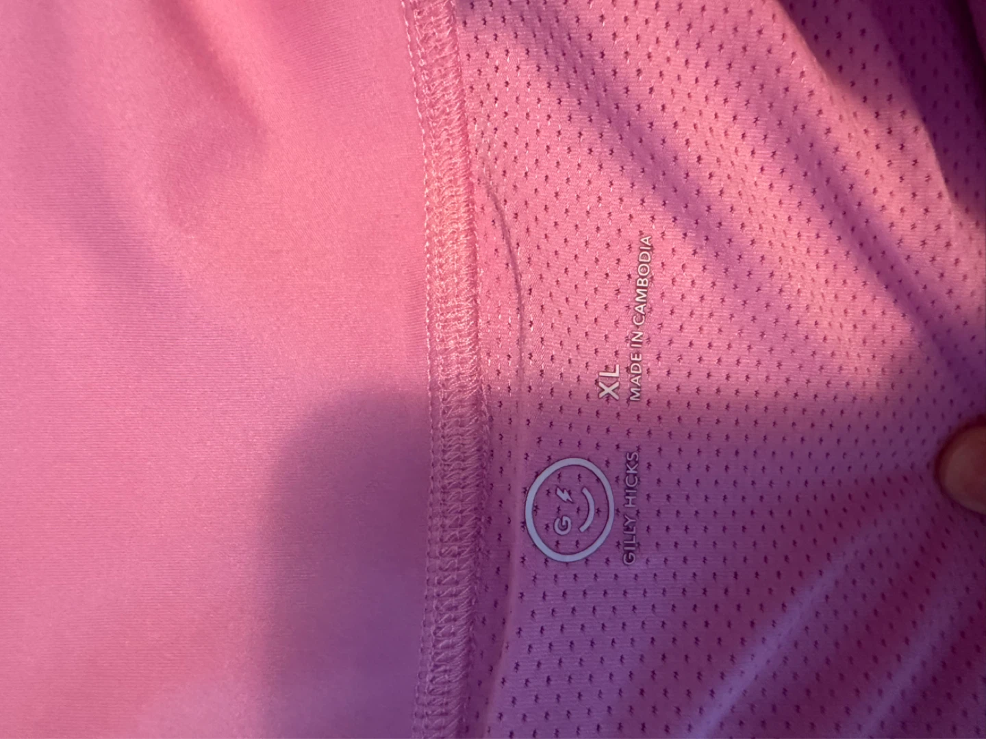 Hollister Gilly Hicks Pink Athletic running Shorts XL - photo 2