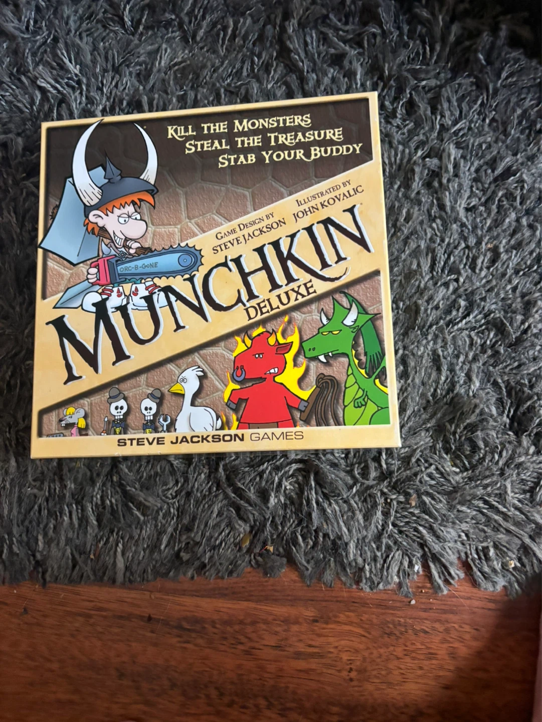 Munchkin Deluxe Board Game by Steve Jackson Games