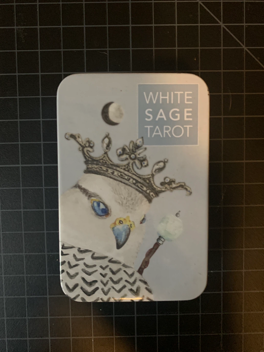 White Sage Tarot Deck in Tin